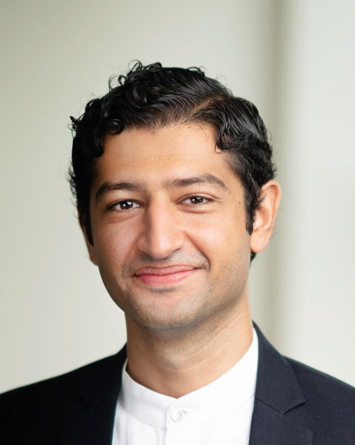 A professional headshot of Junior Fellow Rahul Singh